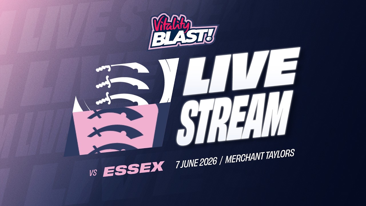 🔴 LIVE: MIDDLESEX V ESSEX | VITALITY BLAST