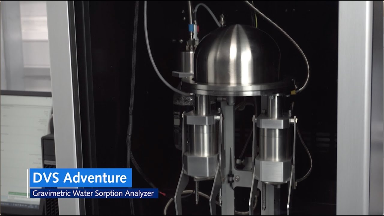 DVS Adventure - Automated dynamic water vapor sorption analyzer