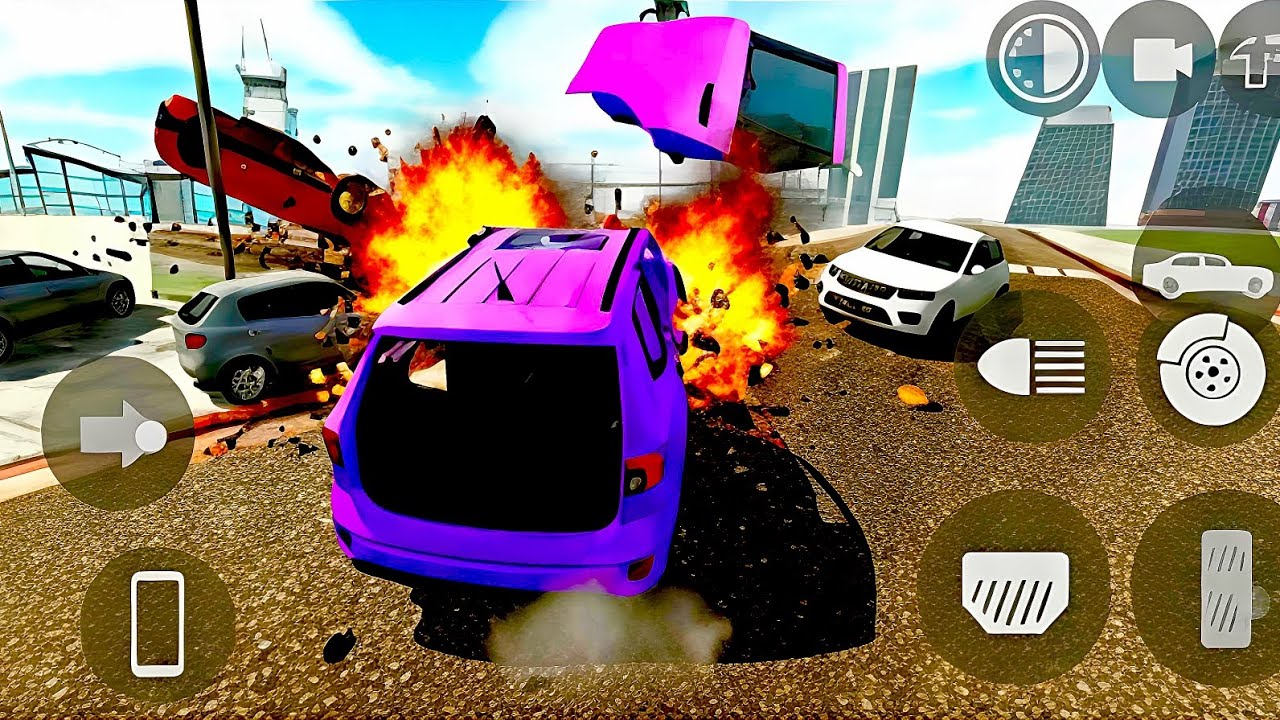 Dangerous Crash 😱🔥 power 😱
