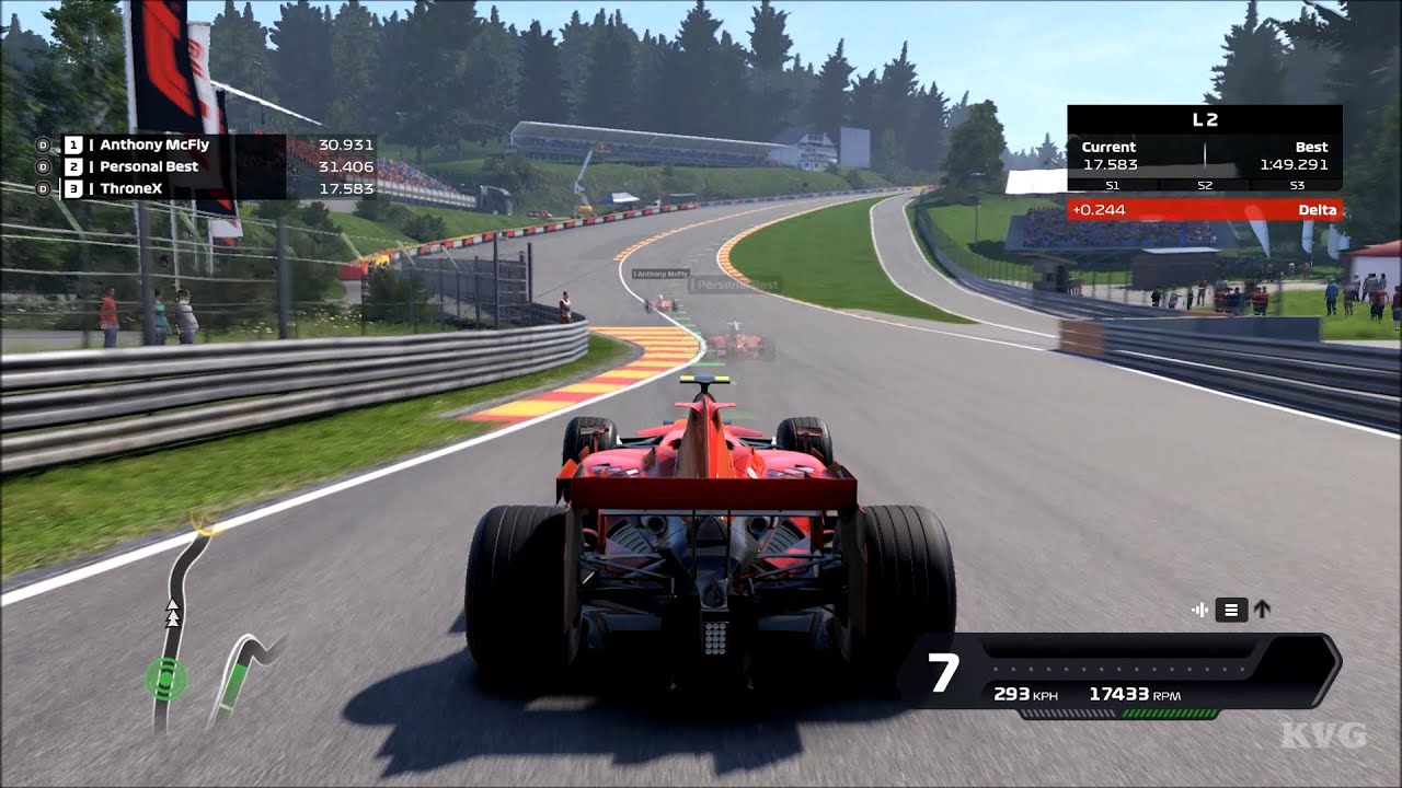 F1 2020 - Ferrari F2007 2007 - Test Drive Gameplay (PC HD) [1080p60FPS]