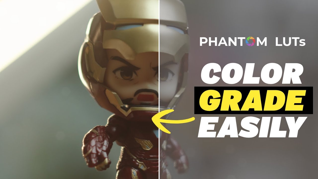 Unlock Cinematic Color Grading with Phantom LUTs
