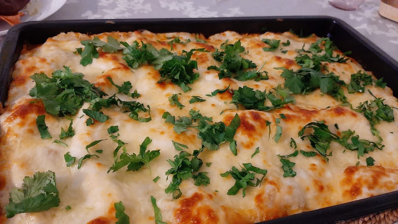 لازانيا بالخضار  طعم ولا أروع 😋Lasagna with vegetables