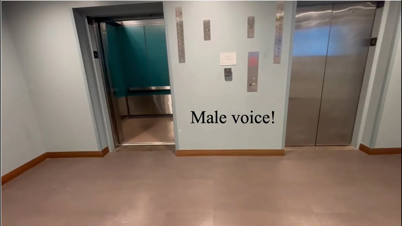 Epic male voice! Detroit Traction Elevators @ South Quadrangle, Univ of Michigan