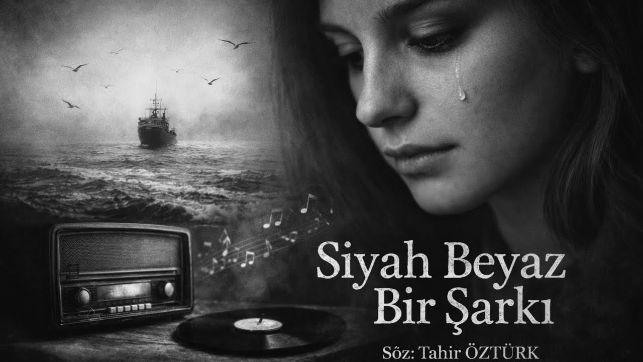 Siyah Beyaz Bir Şarkı Söz:Tahir ÖZTÜRK-Duygusal Hüzünlü Şarkı Sözleri 