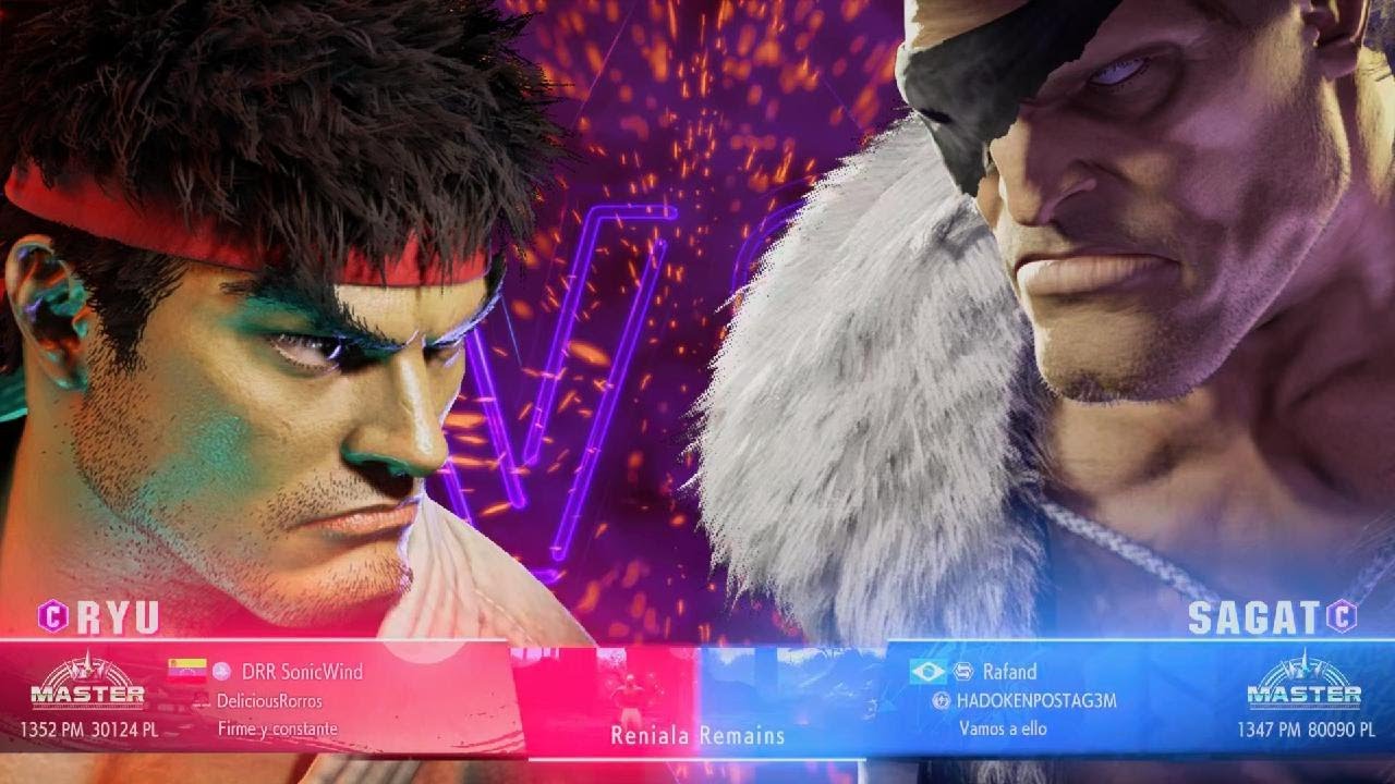Street Fighter 6 ¤ Ryu vs Sagat Ranked match