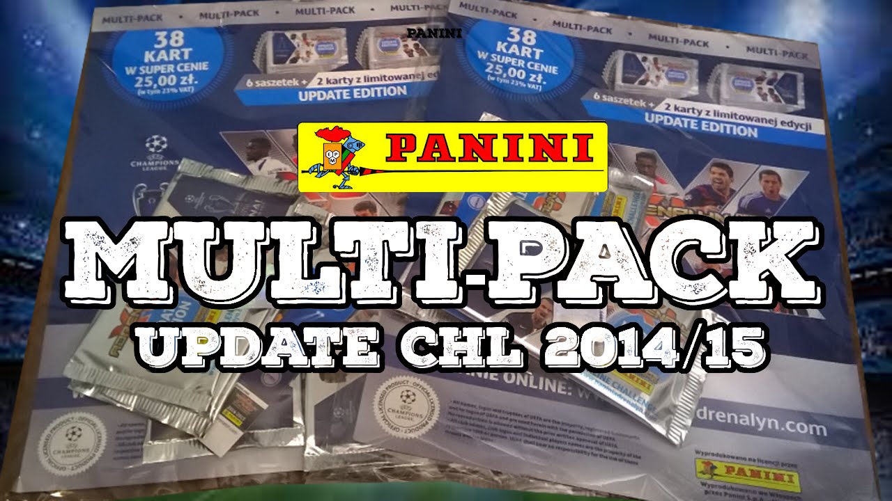 █▬█ █ ▀█▀ - MULTI-PACK ☆ UPDATE EDITION CHL 2014/15 ☆ NEW LIMITED EDITION CARDS ☆ MAGIC MOMENT CARD