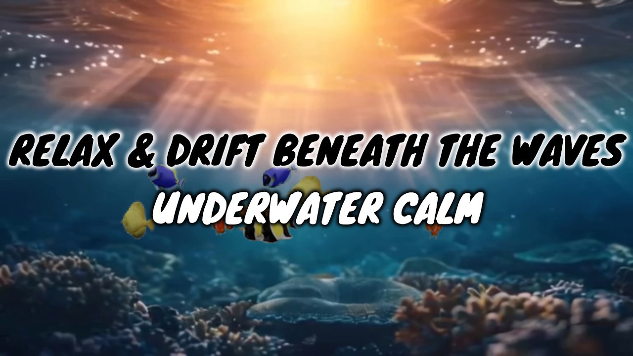 Tropical Fish Swimming in Crystal Clear Ocean 🌊 Relaxing Underwater Music for Stress Relief & Sleep