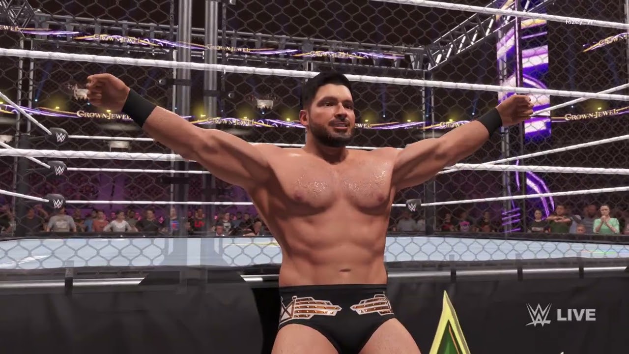 Steel Cage Match: The Undertaker gegen Iyo Sky gegen Ethan Page gegen Austin Theory