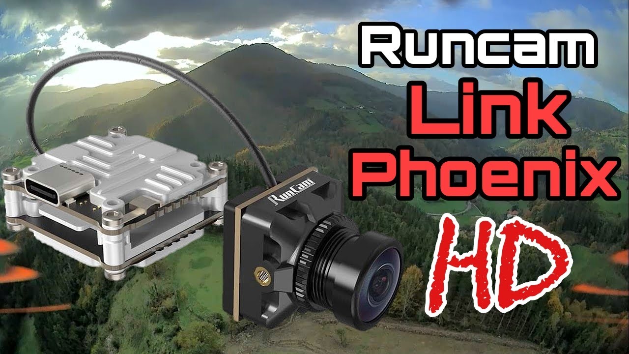 RUNCAM LINK PHOENIX HD: EL KIT COMPLETO CÁMARA + VTX PARA GAFAS DJI QUE SACA PECHO FRENTE A CADDX
