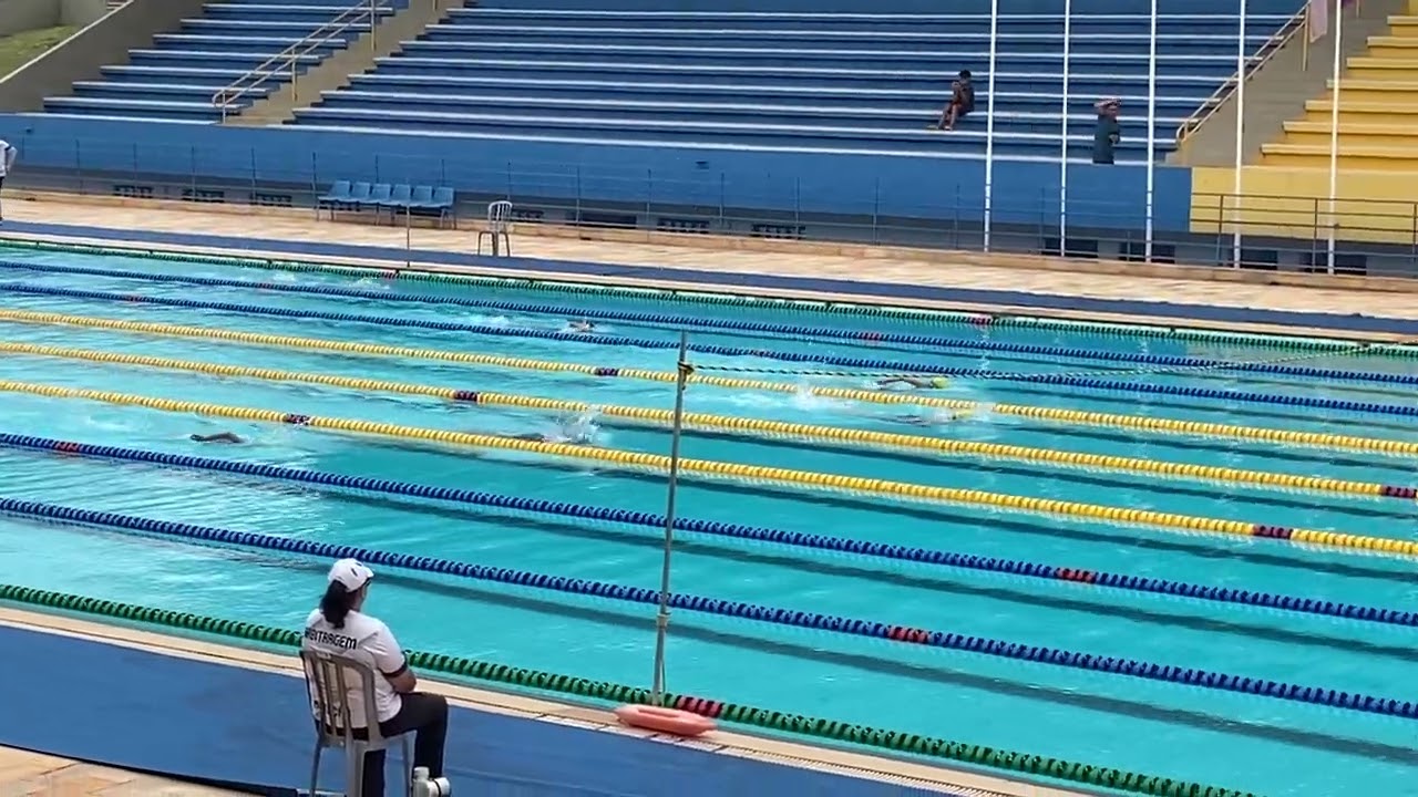 2025/12/13 Lelê e Cacá 200m Livre - 1º e 1º Lugares (Brasiliense de Verão)