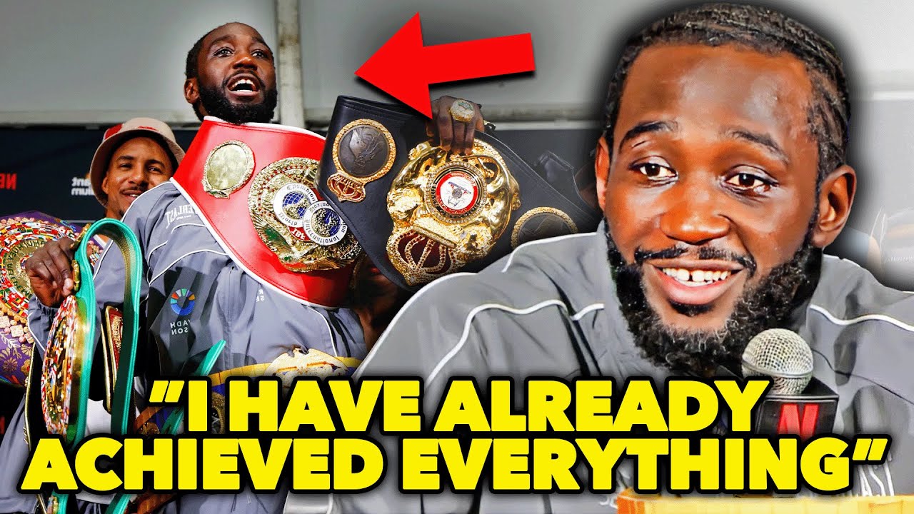 1 MINUTE AGO: Terence Crawford's Retirement Announcement...