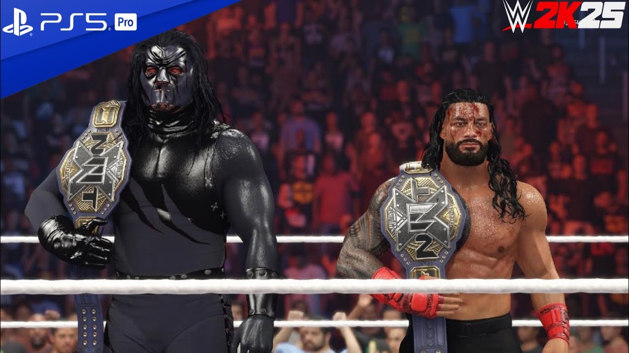 Dark Kane & Roman Reigns vs Kane & Ryu – Epic WWE 2K25 PS5 Tag Team Battle! | 9 Des 2025