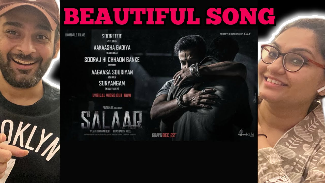 Sooraj Hi Chhaon Banke(Hindi)Salaar Reaction |Prabhas |Prithviraj |Prashanth Neel |Ravi Basrur