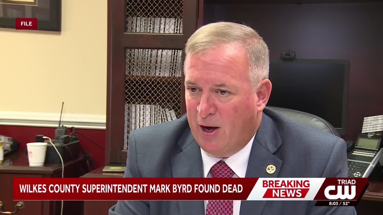 Wilkes County Superintended Mark Byrd found dead