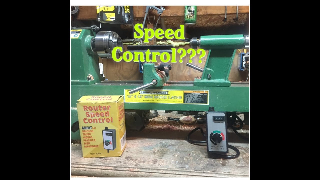 Shop Tools: Harbor Freight Lathe Speed Control