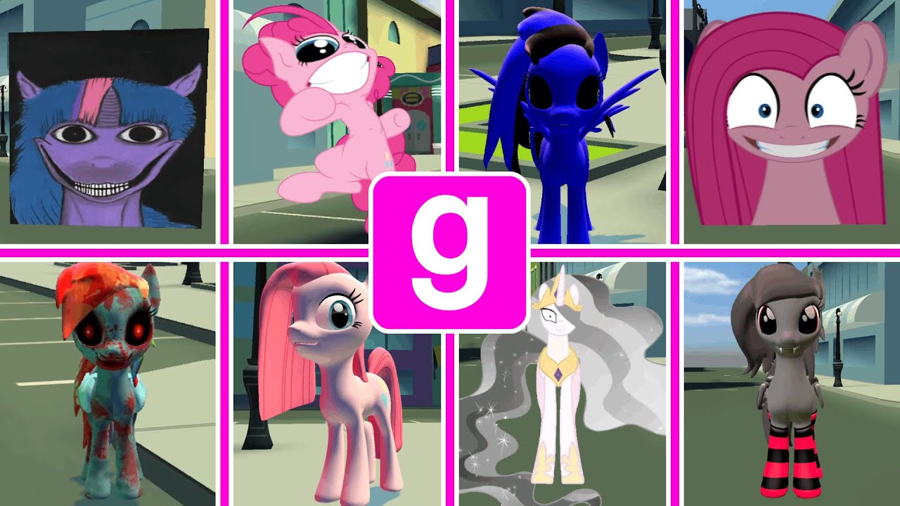 GMOD: My Little Pony – Все Пони-Некстботы █ Garry's Mod █