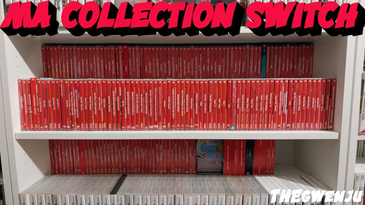 Toute ma collection Nintendo Switch