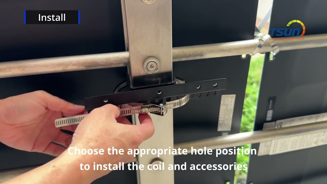 Quick Installation Guide of TSUN Easy Solar Kit(ESK) Air Vertical