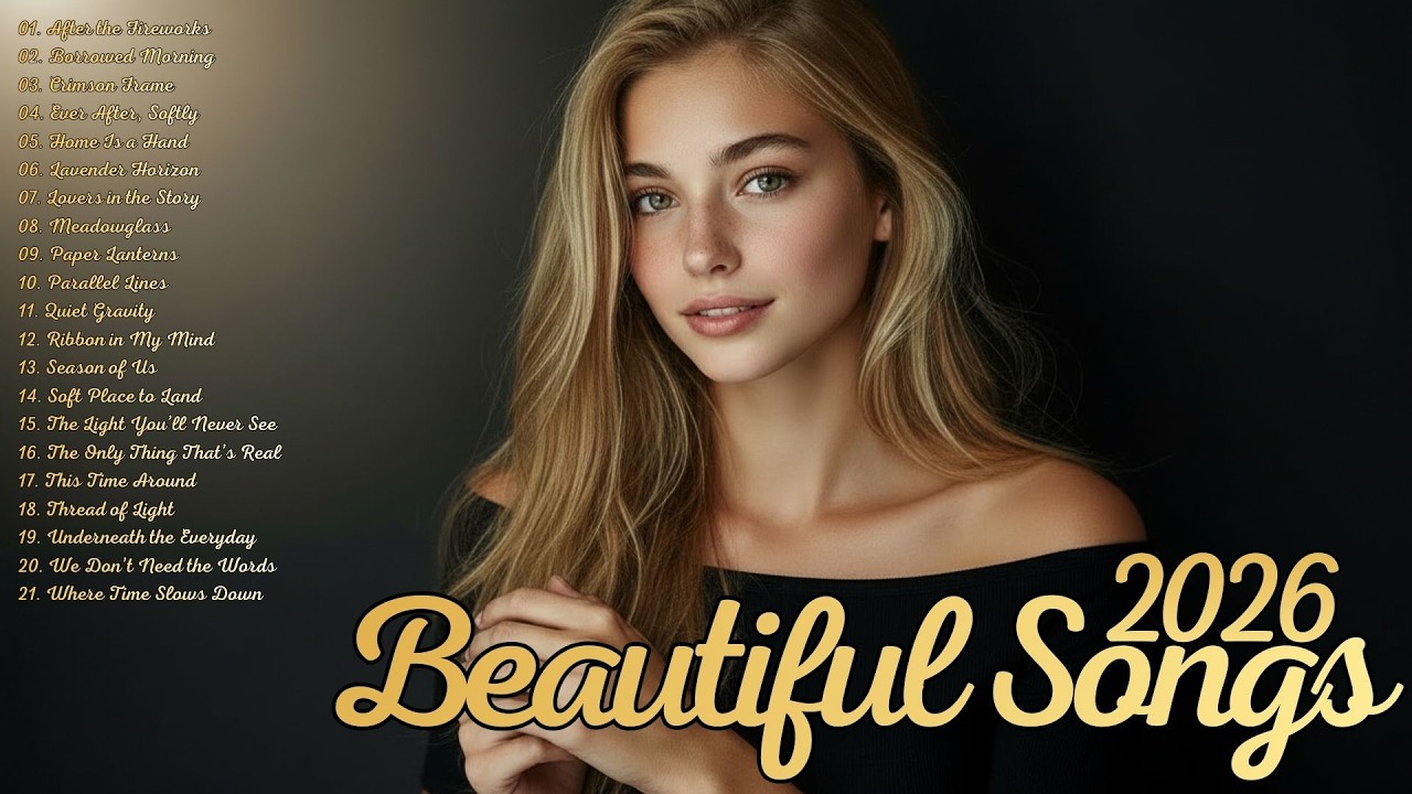 Love Songs Playlist 2026 💕 Soft & Elegant Romantic Melodies – Calm, Sweet & Emotional