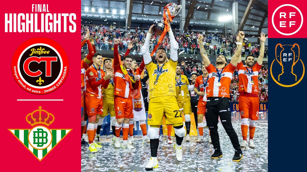 Resumen #SupercopaFS Jimbee Cartagena Costa Cálida 3 -1 Real Betis | Final