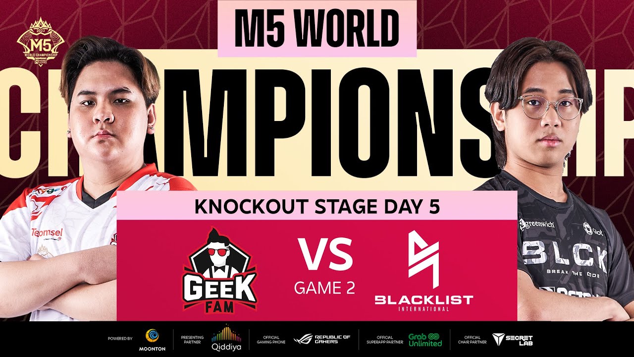 ENG M5 Knockouts Day 5  BLCK vs GEEK  Game 2