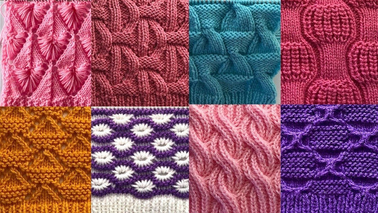 ASMR 19 | Knitting Design for Sweater Cardigan pattern for gents ladies baby kids bunai बुनाई