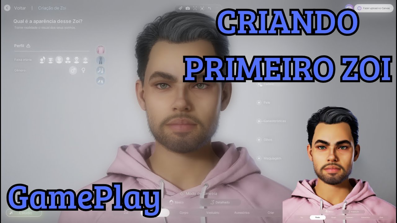 CRIANDO PRIMEIRO ZOI inZOI