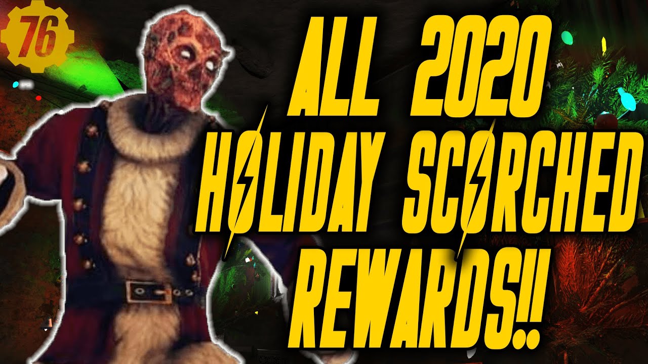 Fallout 76: All Holiday Scorched Event Rewards 2020