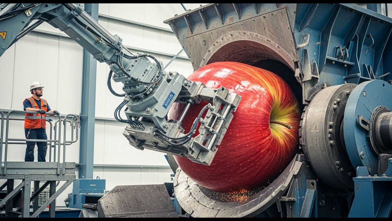 Massive Apples! Inside the World's Most Satisfying Cider Factory