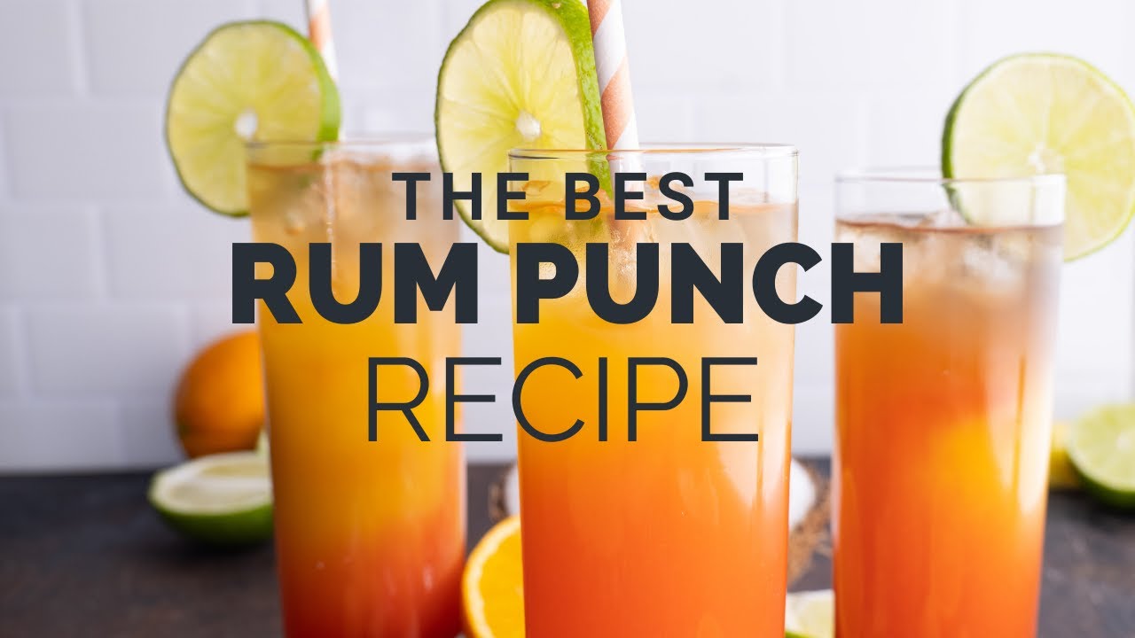 The Ultimate Rum Punch Recipe