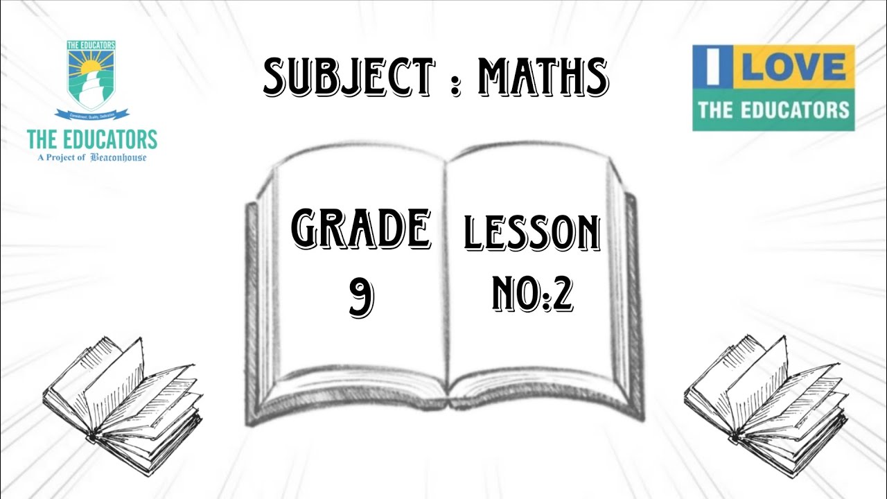 Maths Grade 9 ( Lesson # 2 )