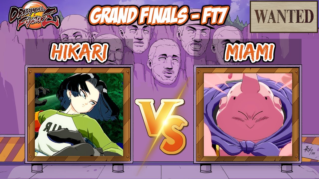 He trolled then locked in???? Hikari vs Miami FT7 - WANTED DBFZ Grand Finals