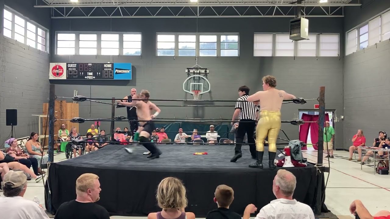 The fabulous one Douglas Sanders and Sir Theodore in tag team action 