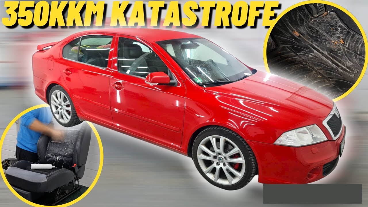 350.000km KATASTROFE! | Skoda Octavia vRS | Detailing