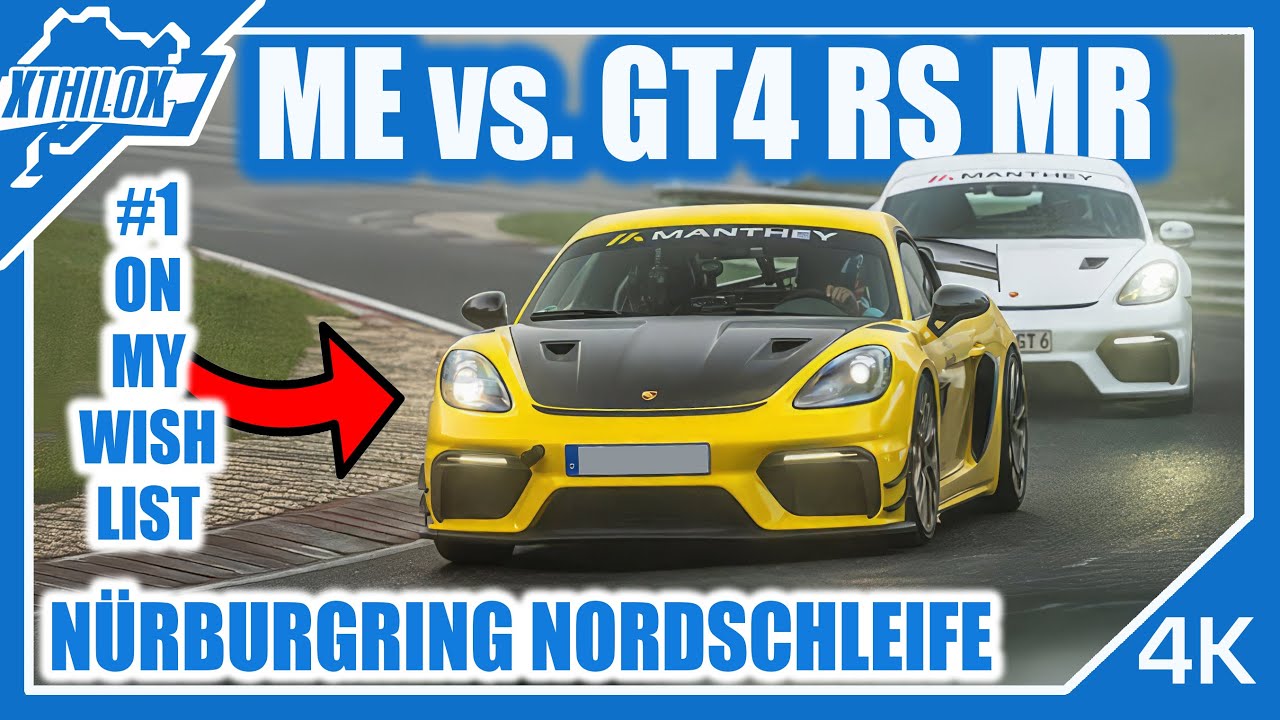 MY #1 CAR one Lap right in front of me ❤️ GT4 RS MR MANTHEY KIT - NÜRBURGRING NORDSCHLEIFE BTG [4K]