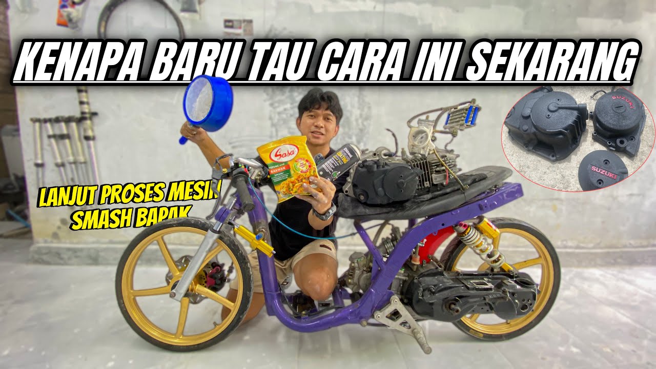 LANJUT PROSES MESIN SMASH BAPAK‼️KENAPA PAKAI TEPUNG BAKWAN⁉️