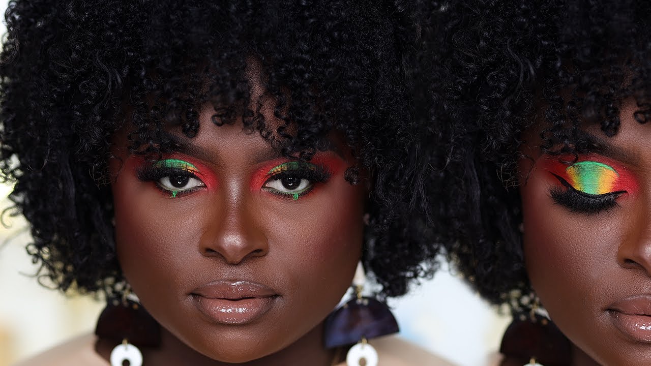 Makeup Therapy: GHANA INDEPENDENCE DAY TRIBUTE Makeup - I'm Stuck In A FUNK!!! 😒 | Ohemaa