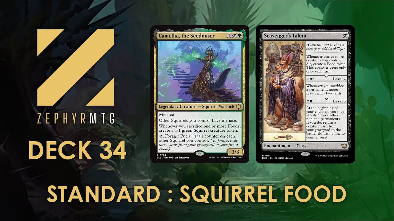Standard : Squirrel Food - zephyrMTG : Deck 34