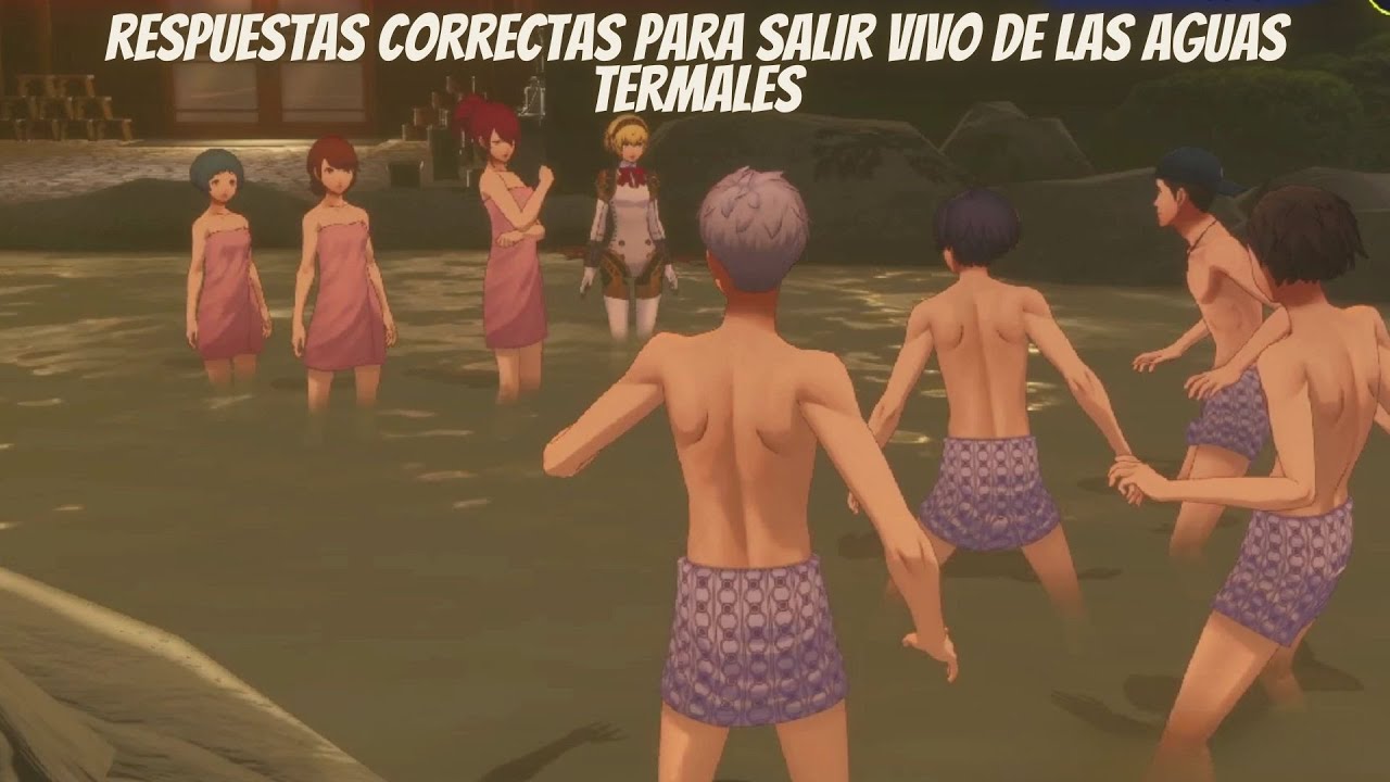 El viaje a Kioto y las aguas termales | Persona 3 Reload