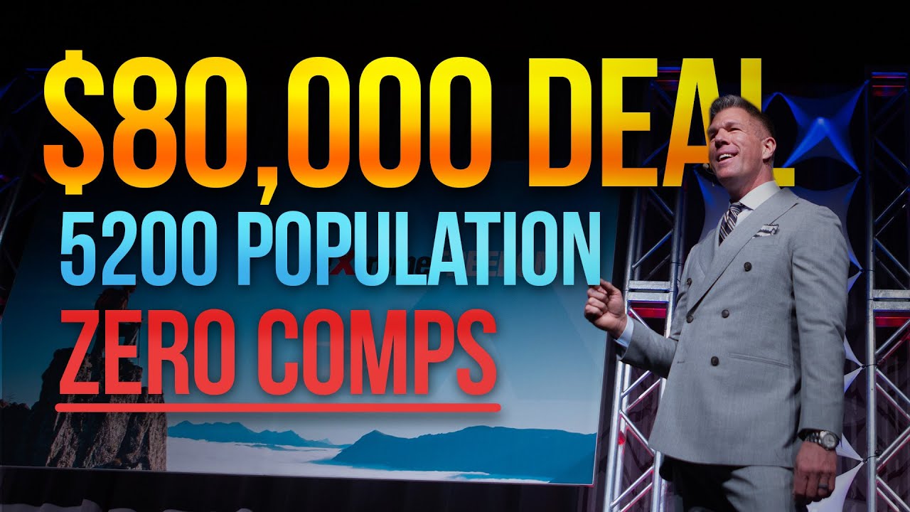 🔥 $80K Deal - 5K Population - Zero Comps (step-by-step)