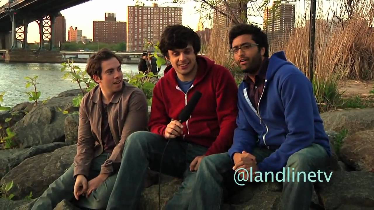 LandlineTV says hi from the rocks