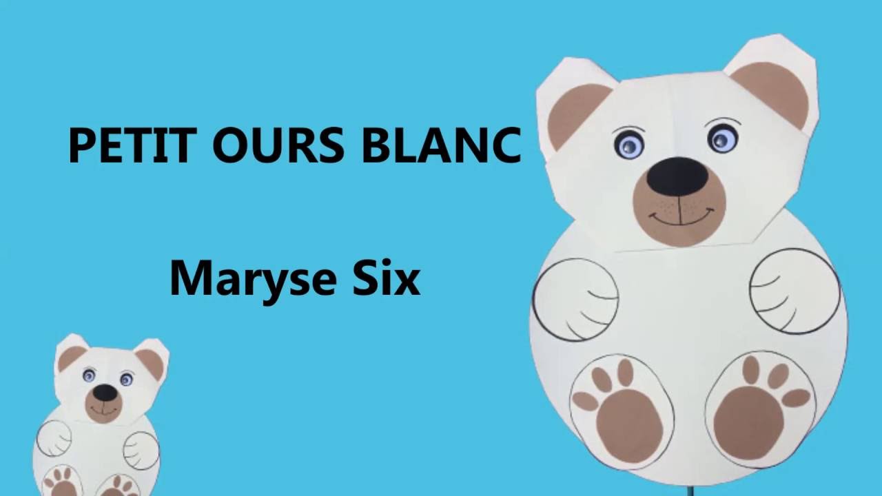 Petit ours blanc Chanson enfant