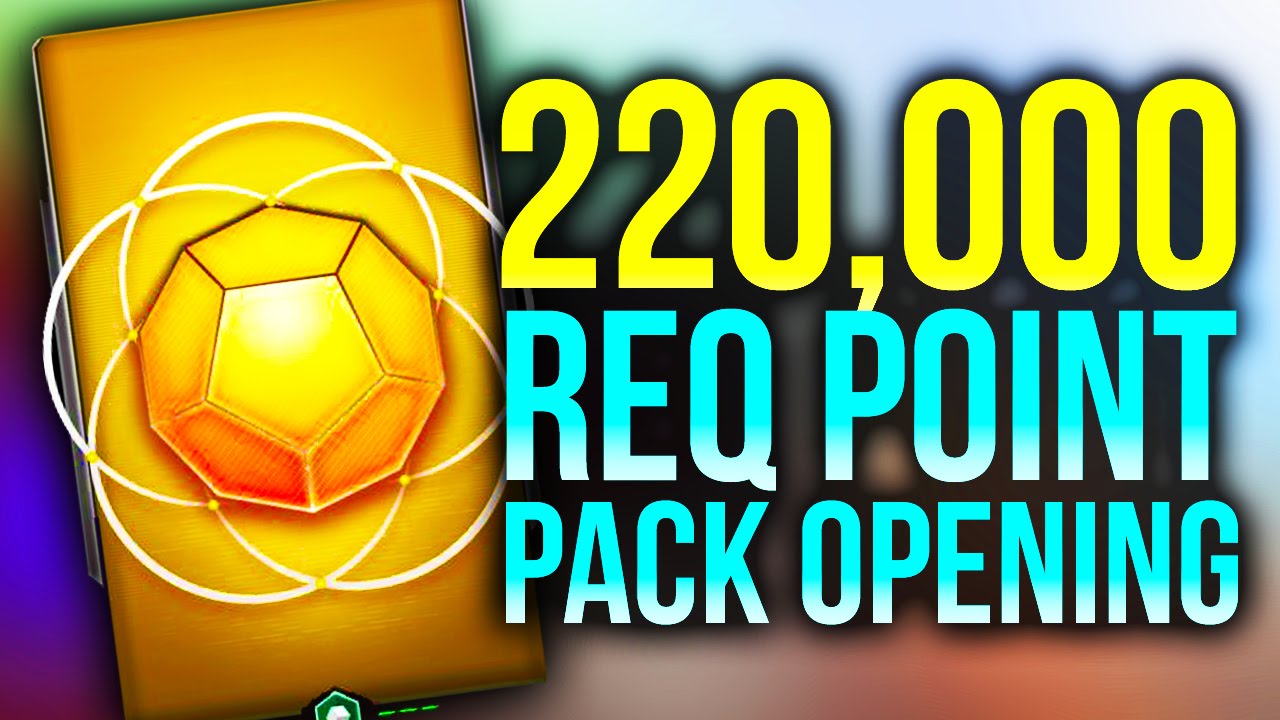 220,000 REQ Point Spending Spree! Halo 5 Guardians Pack Opening!