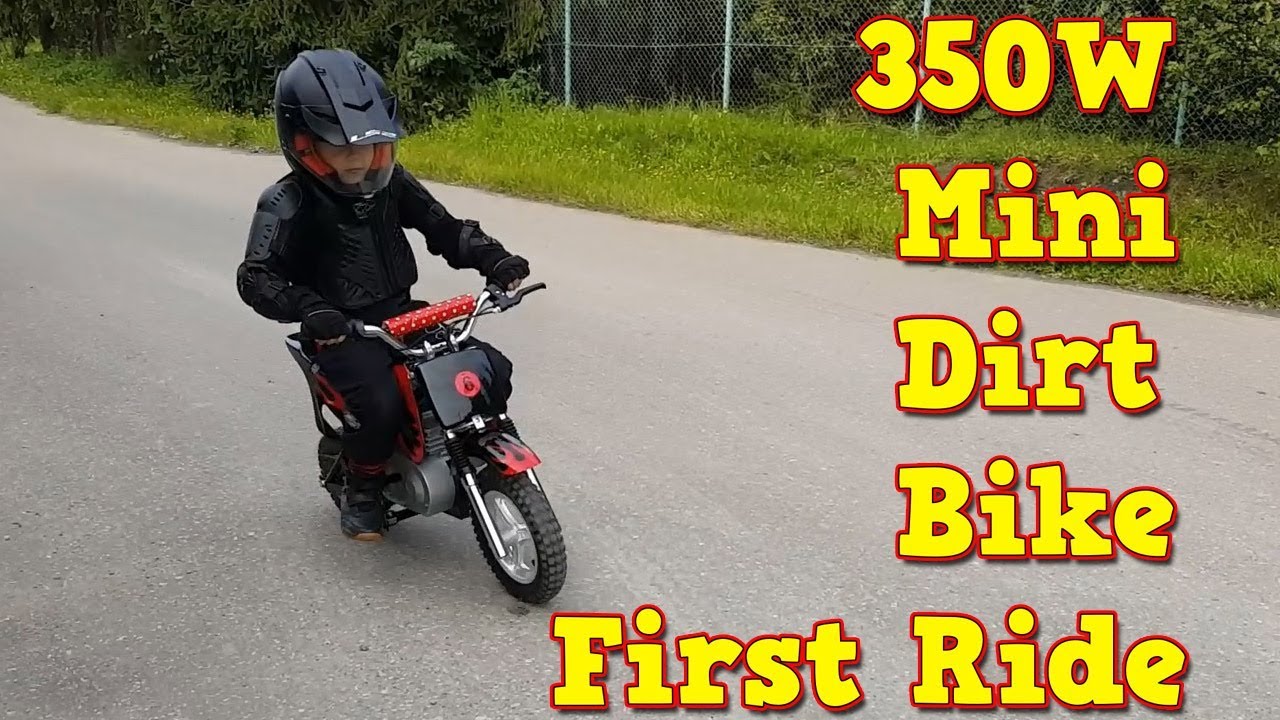 Test Najmniejszego Elektrycznego Mini Crossa 350W 24V - Nitro Motors
