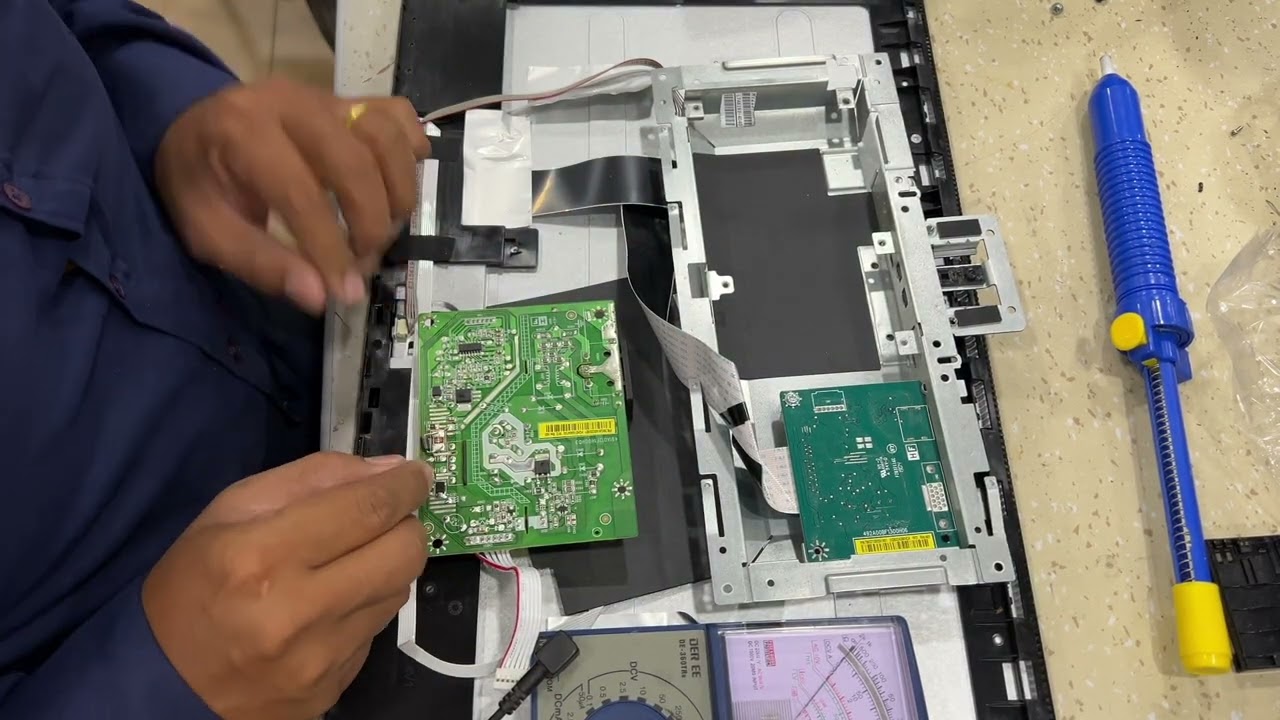 How to repair monitor dell SE2219HX Problem no power in