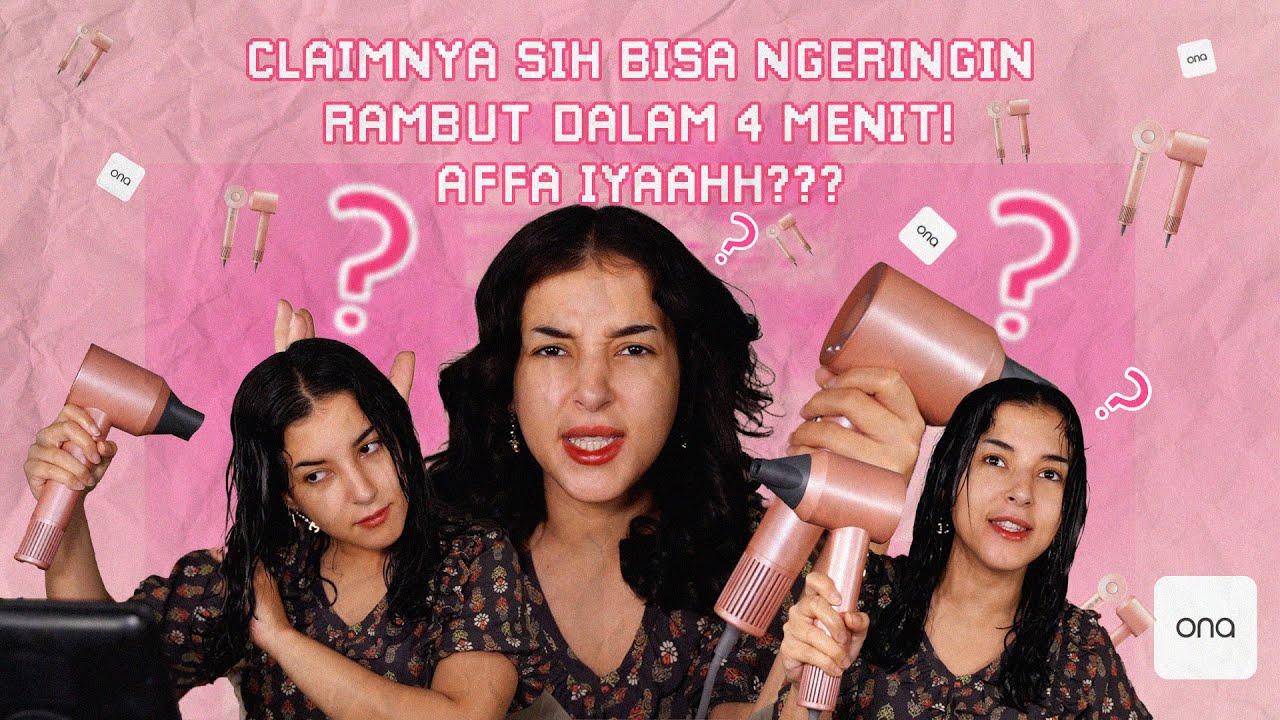 CLAIMNYA SIH BISA KERINGIN RAMBUT DALAM 4 MENIT AFFA IYAAA?