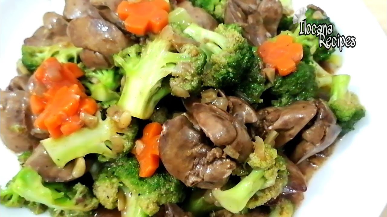 Chicken Liver with Broccoli/ Simple and Easy to cook/Ilocana Recipes/Lutong Ilocano