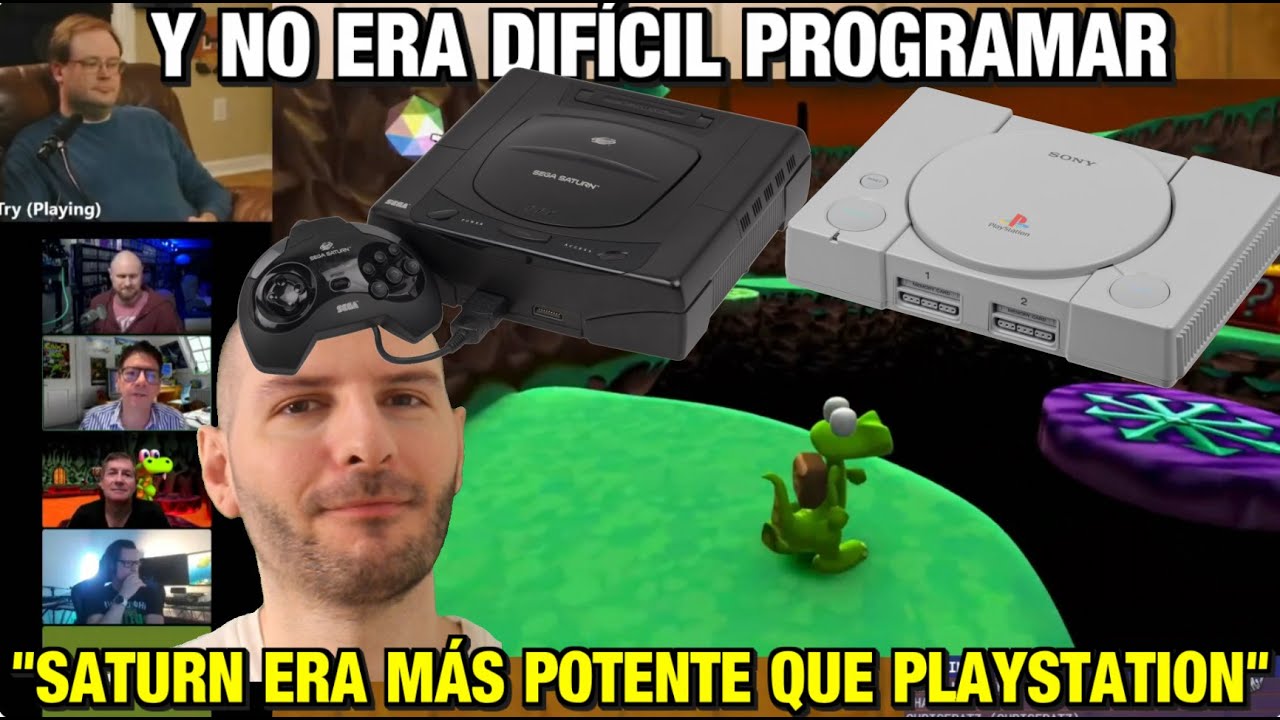 BOMBAZO: SEGA SATURN ERA M&Aacute;S POTENTE QUE PLAYSTATION Y NO ERA DIF&Iacute;CIL PROGRAMAR PARA ELLA - Sasel