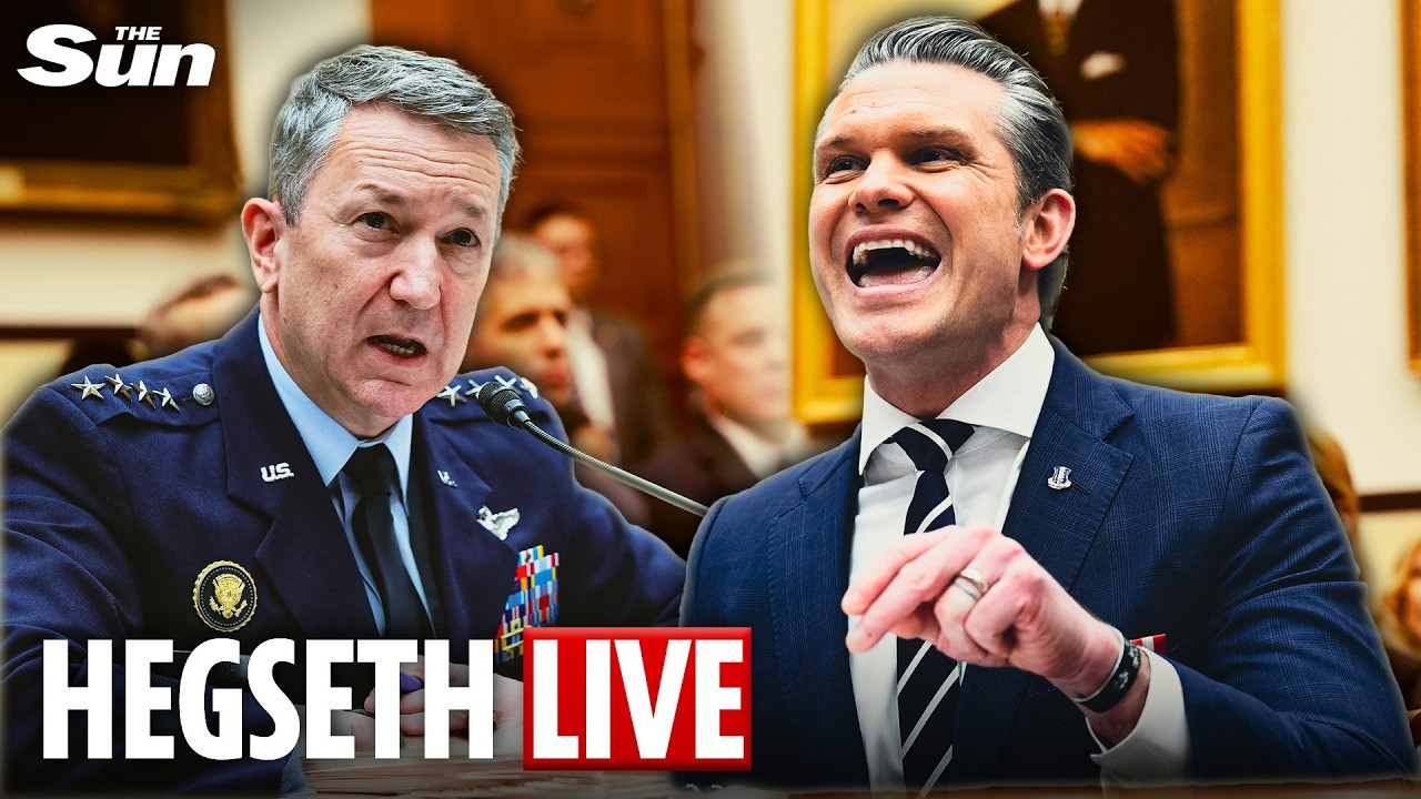 LIVE: Pentagon briefing as Secretary of Defence Hegseth and General Dan Caine address Iran crisis
