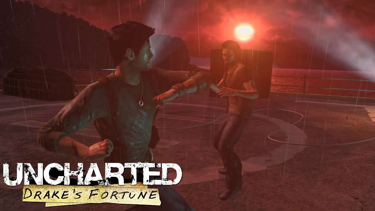 Nathan Drake vs Atoq Navarro (Ending) - Uncharted: Drake's Fortune (4K UHD)